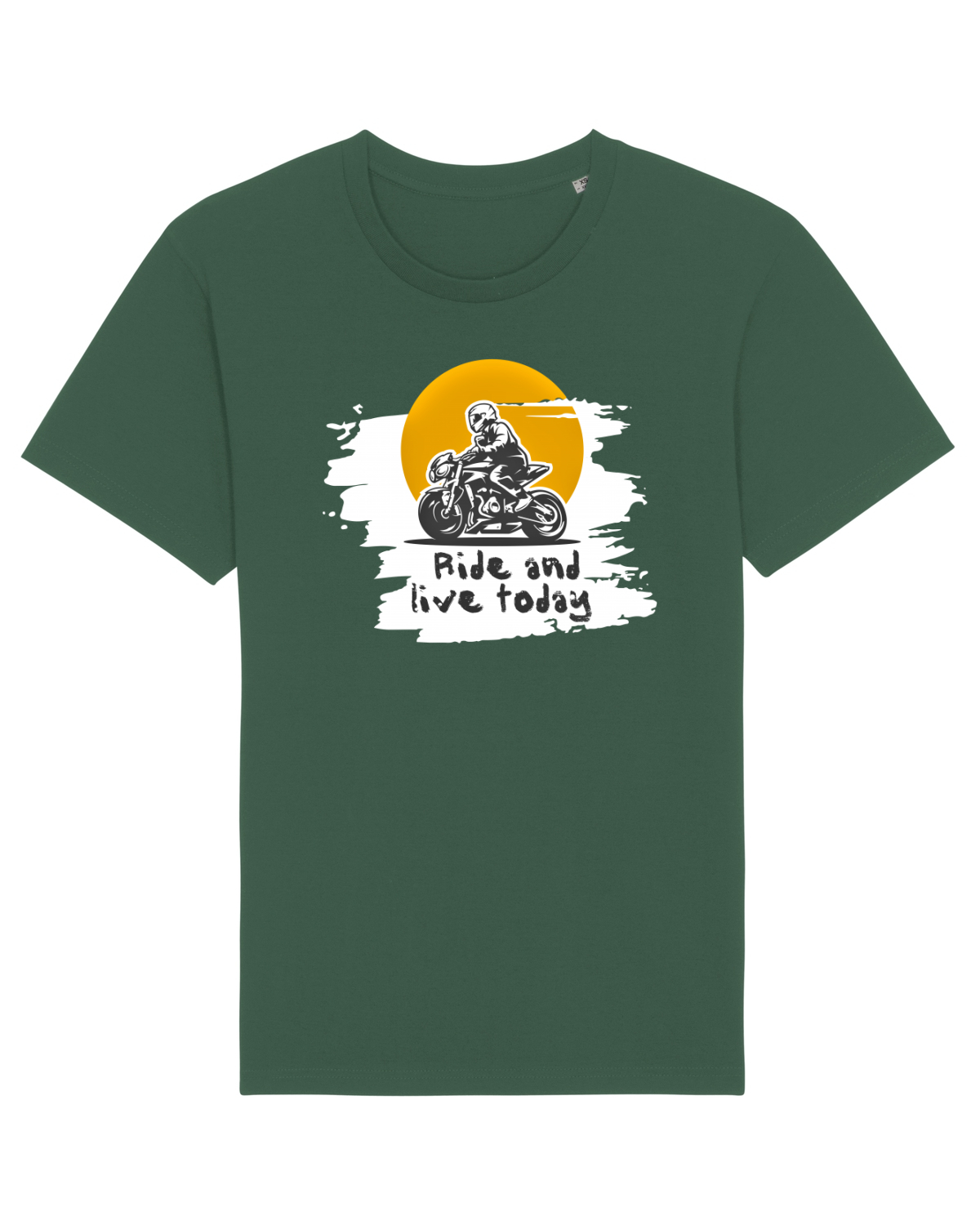 Tricou mânecă scurtă Unisex Rocker Bottle Green