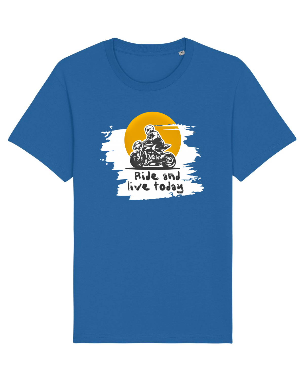 Tricou mânecă scurtă Unisex Rocker Royal Blue