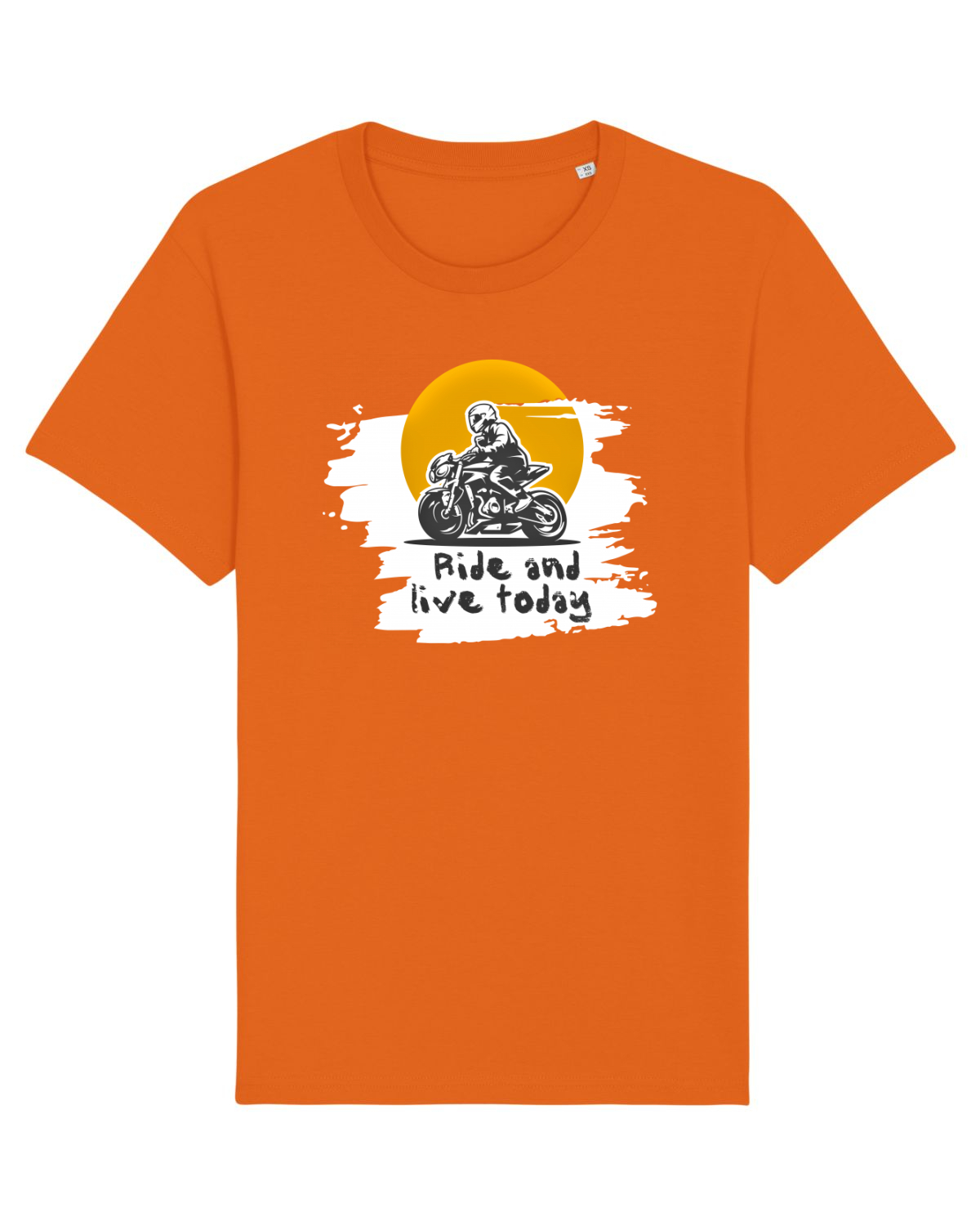 Tricou mânecă scurtă Unisex Rocker Bright Orange