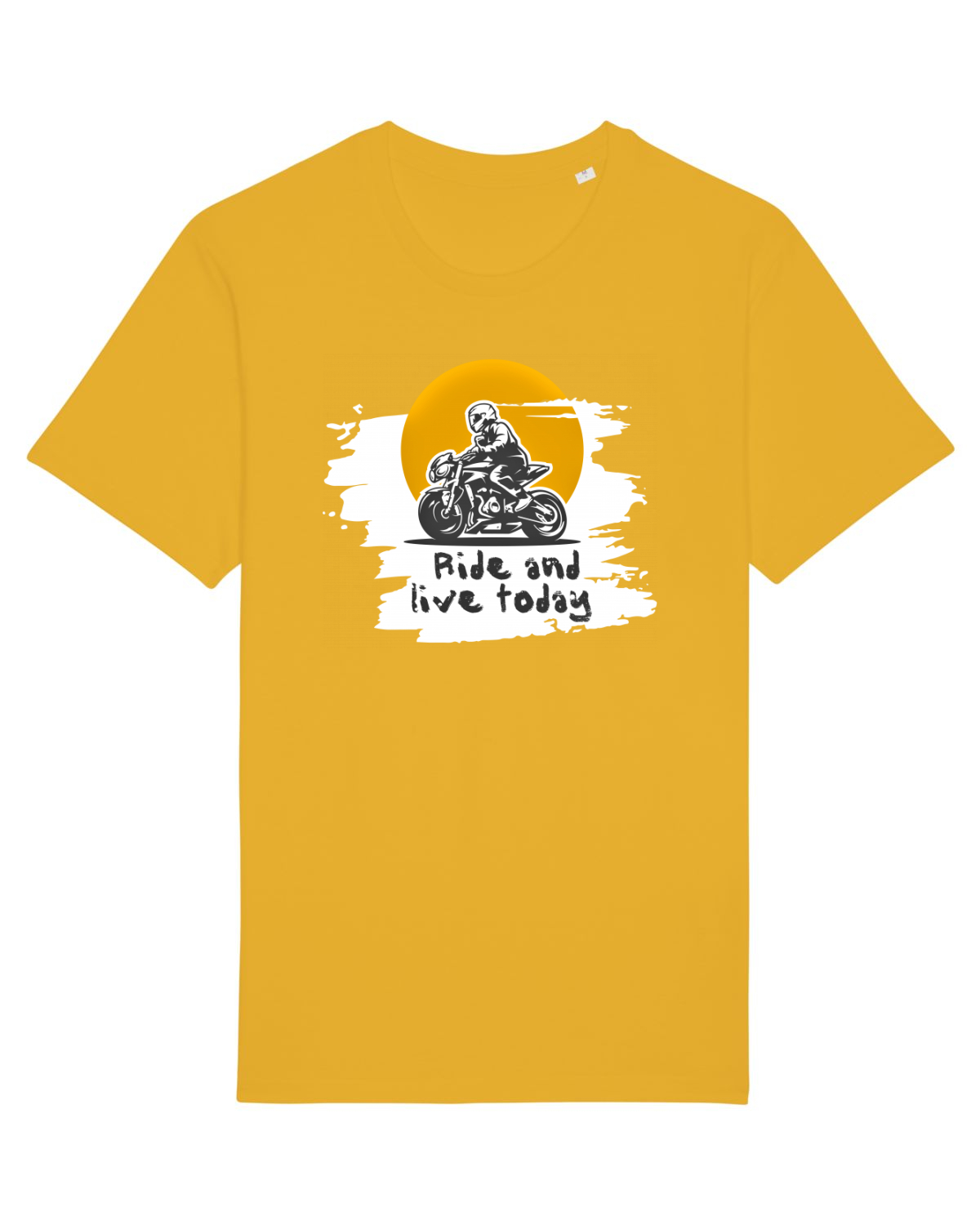 Tricou mânecă scurtă Unisex Rocker Spectra Yellow