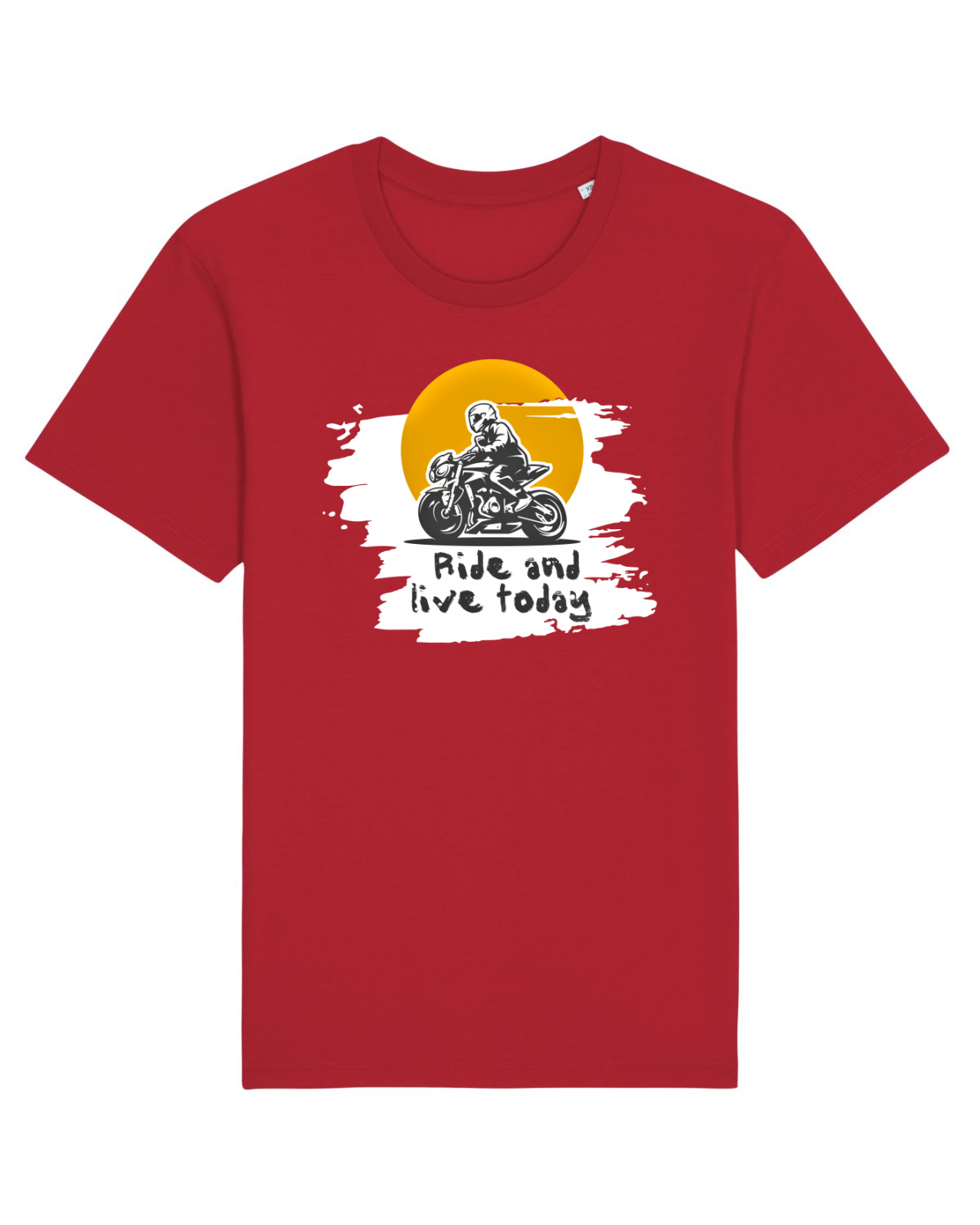 Tricou mânecă scurtă Unisex Rocker Red