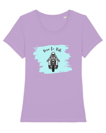 Motorcycle . Born To Ride Lavender Dawn