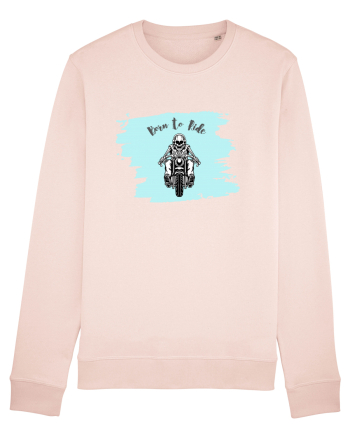 Motorcycle . Born To Ride Candy Pink