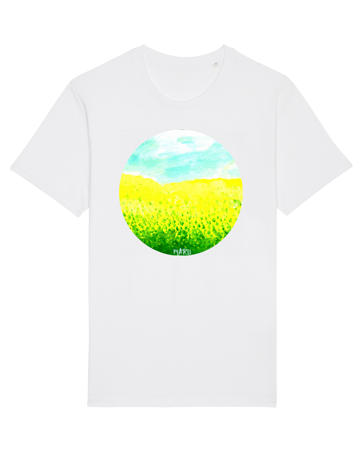 Tricou mânecă scurtă Unisex Rocker White