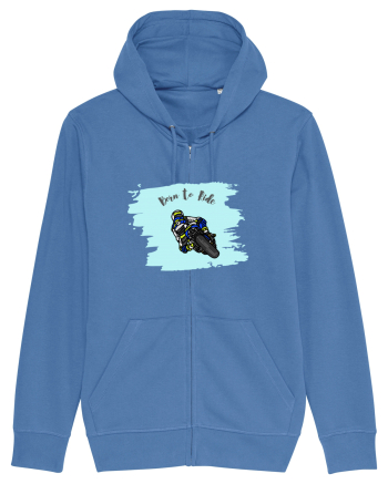Motorcycle  Bright Blue