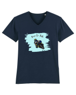Motorcycle  Tricou mânecă scurtă guler V Bărbat Presenter