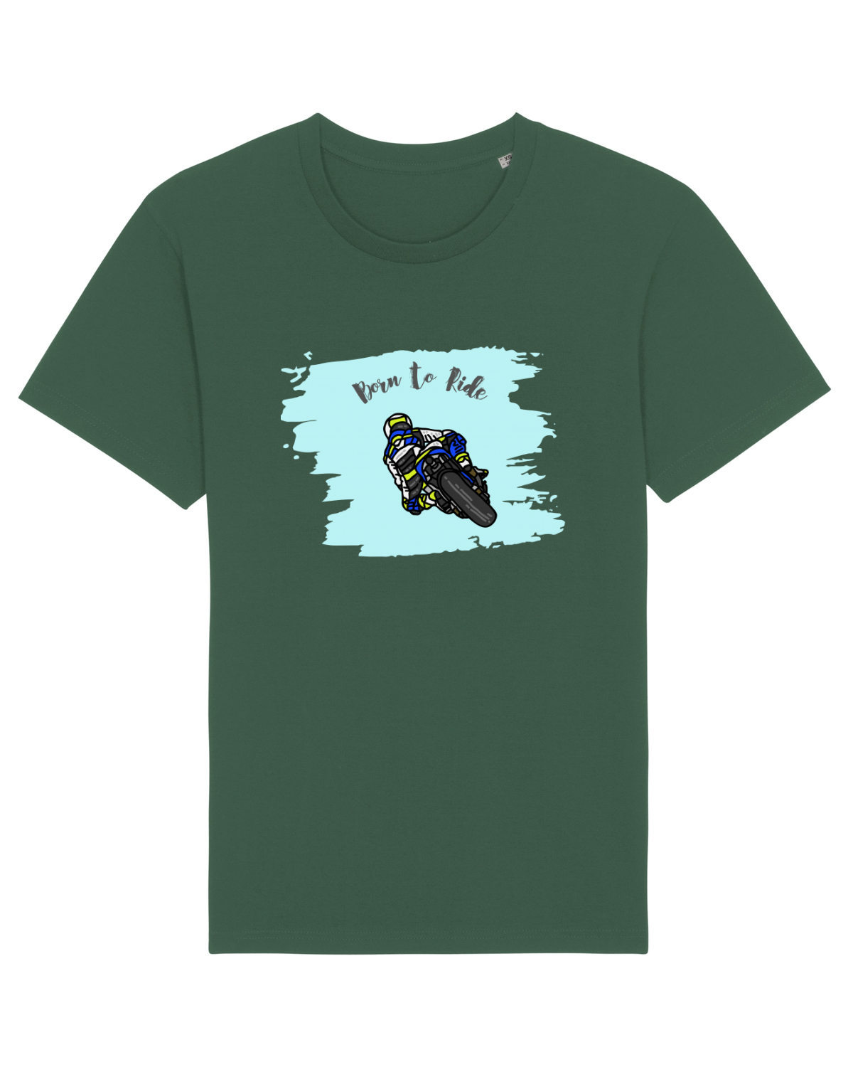Tricou mânecă scurtă Unisex Rocker Bottle Green
