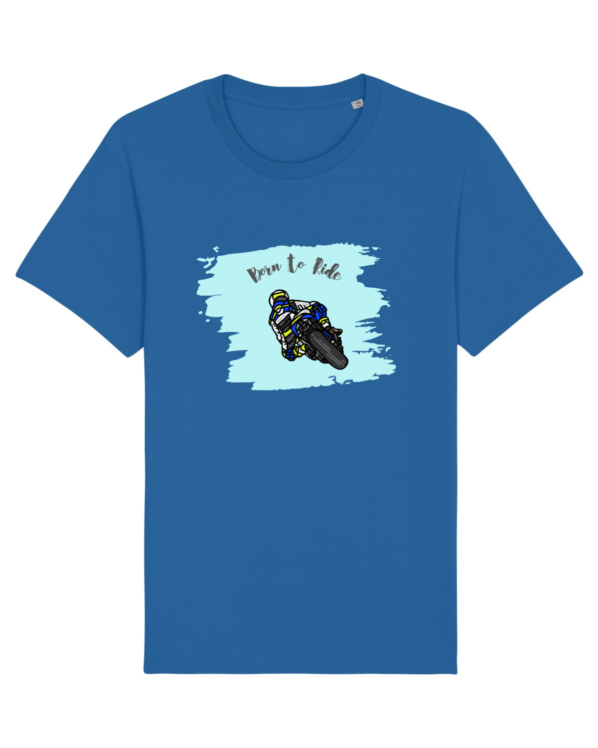 Tricou mânecă scurtă Unisex Rocker Royal Blue