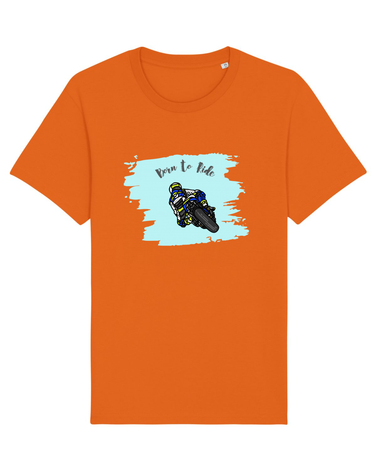 Tricou mânecă scurtă Unisex Rocker Bright Orange
