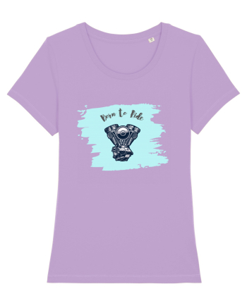 Motorcycle . Born To Ride Lavender Dawn