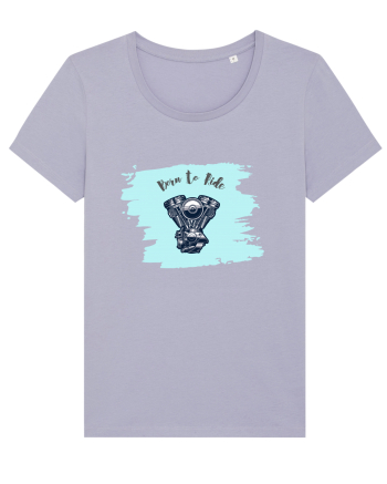Motorcycle . Born To Ride Lavender