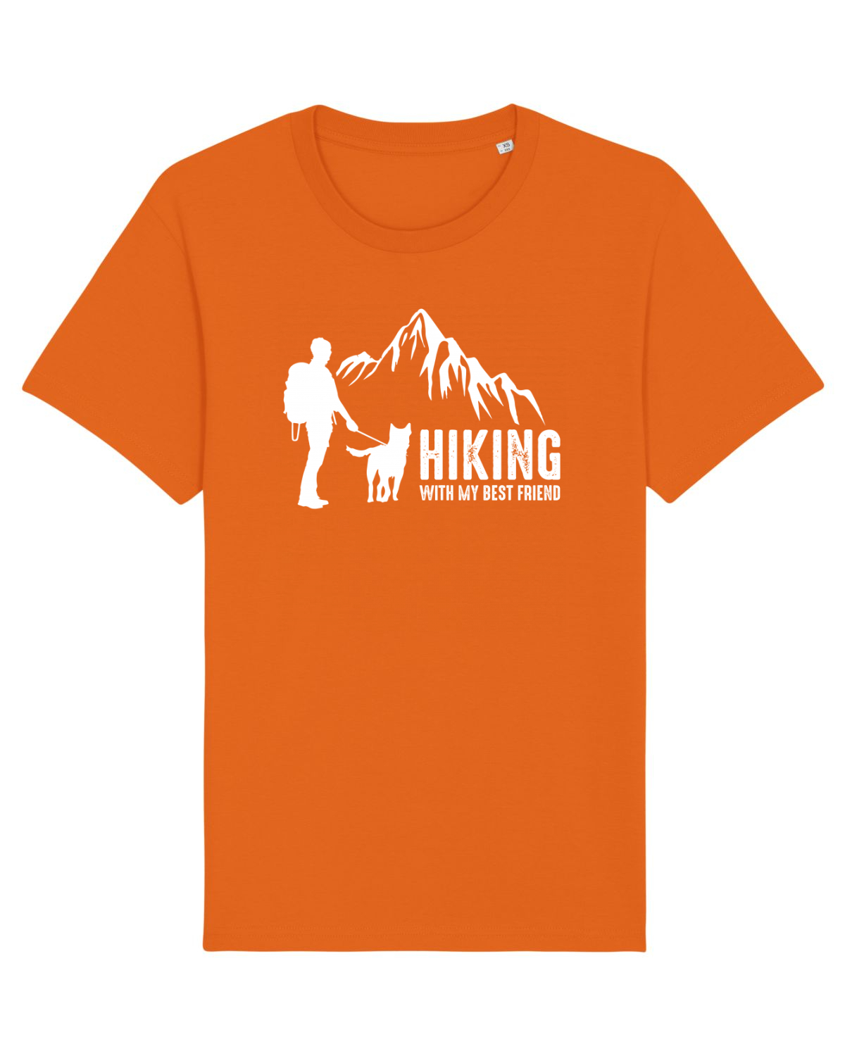 Tricou mânecă scurtă Unisex Rocker Bright Orange