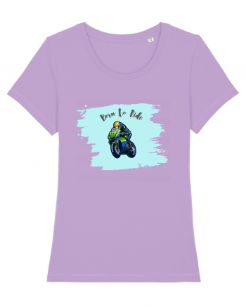 Motorcycle . Born To Ride Lavender Dawn