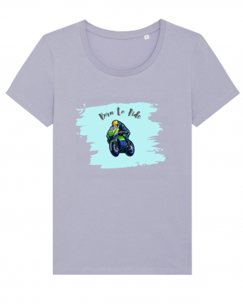 Motorcycle . Born To Ride Lavender