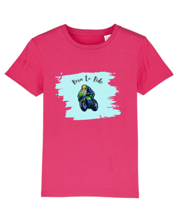 Motorcycle . Born To Ride Raspberry
