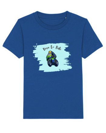 Motorcycle . Born To Ride Majorelle Blue