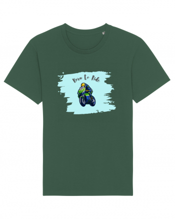 Motorcycle . Born To Ride Bottle Green