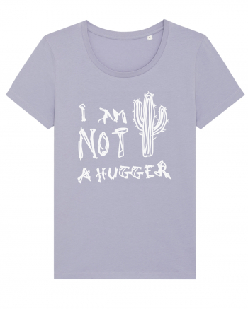 I Am Not A Hugger Lavender