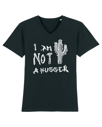 I Am Not A Hugger Black
