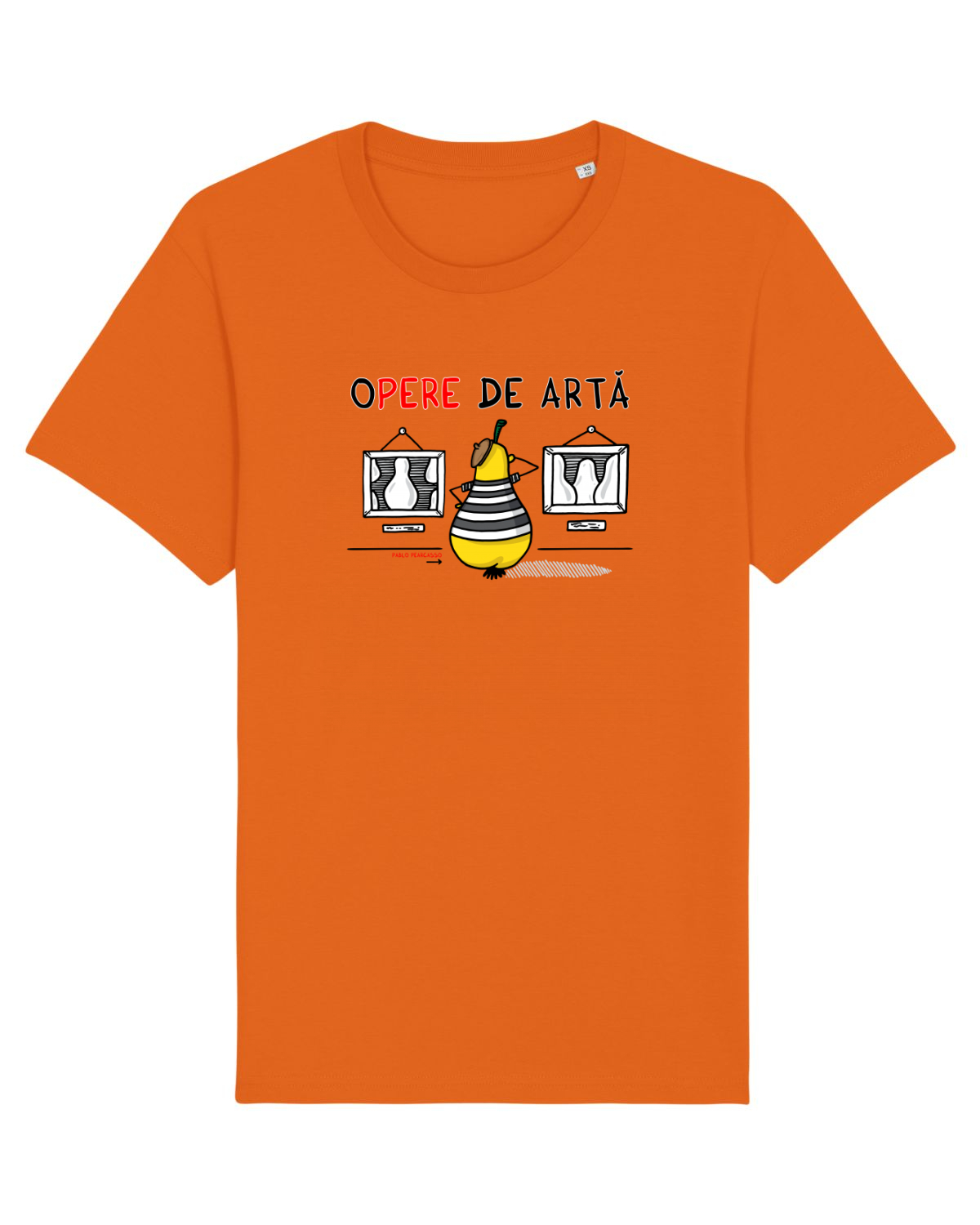 Tricou mânecă scurtă Unisex Rocker Bright Orange