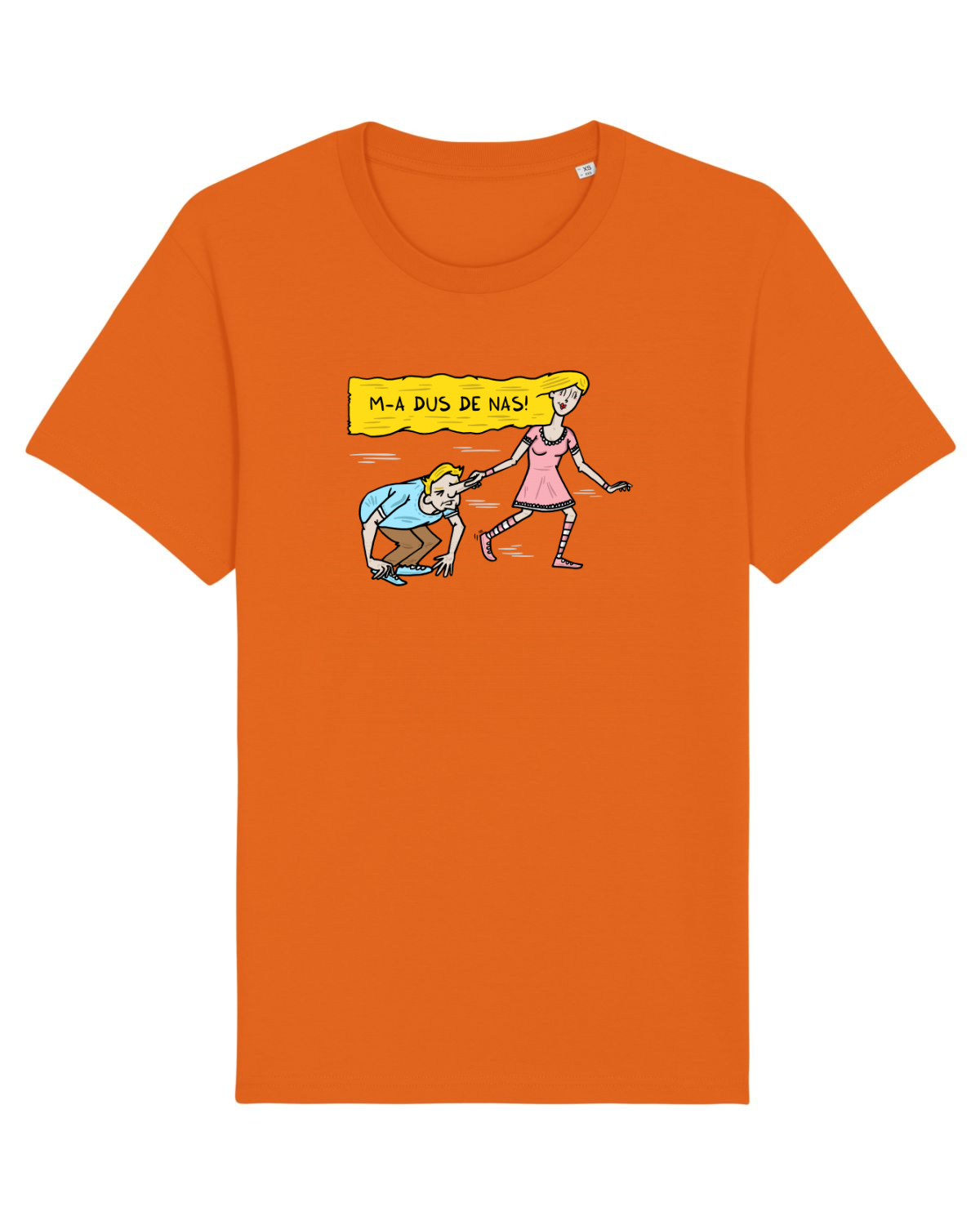 Tricou mânecă scurtă Unisex Rocker Bright Orange