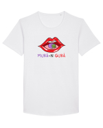 Mură-n gură Tricou mânecă scurtă guler larg Bărbat Skater
