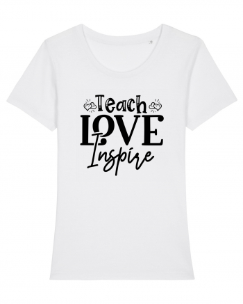 Teach and Inspire White