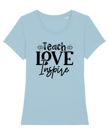 Teach and Inspire Sky Blue