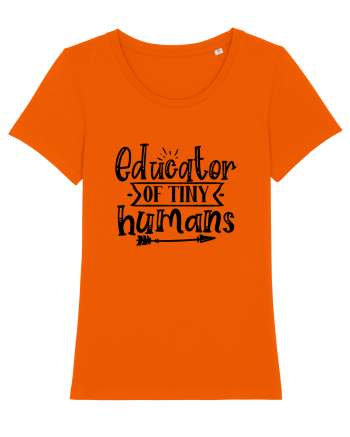 Educator of Tiny Humans Bright Orange