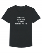 Celebrii Tricou mânecă scurtă guler larg Bărbat Skater