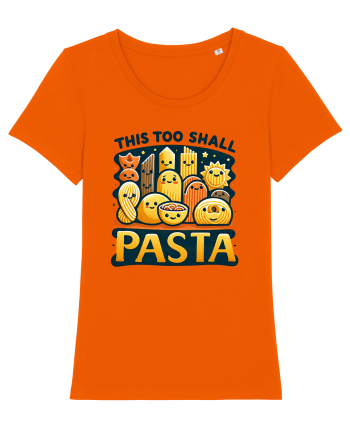 This too shall pasta Bright Orange