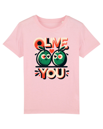 Olive you Cotton Pink