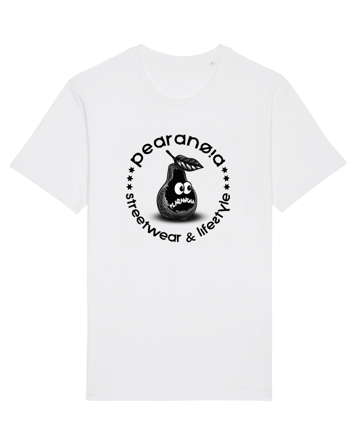 Tricou mânecă scurtă Unisex Rocker White