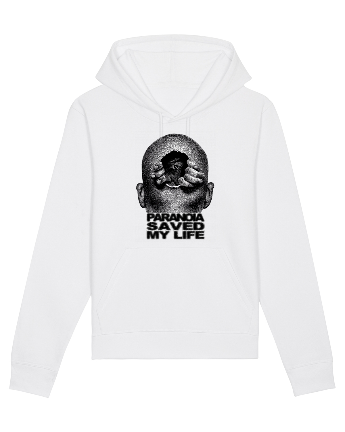 Hanorac Unisex Drummer White