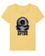 Paranoia  Saved My Life New Trend, Streetwear & Lifestyle  Smart Design Tricou mânecă scurtă guler larg fitted Damă Expresser