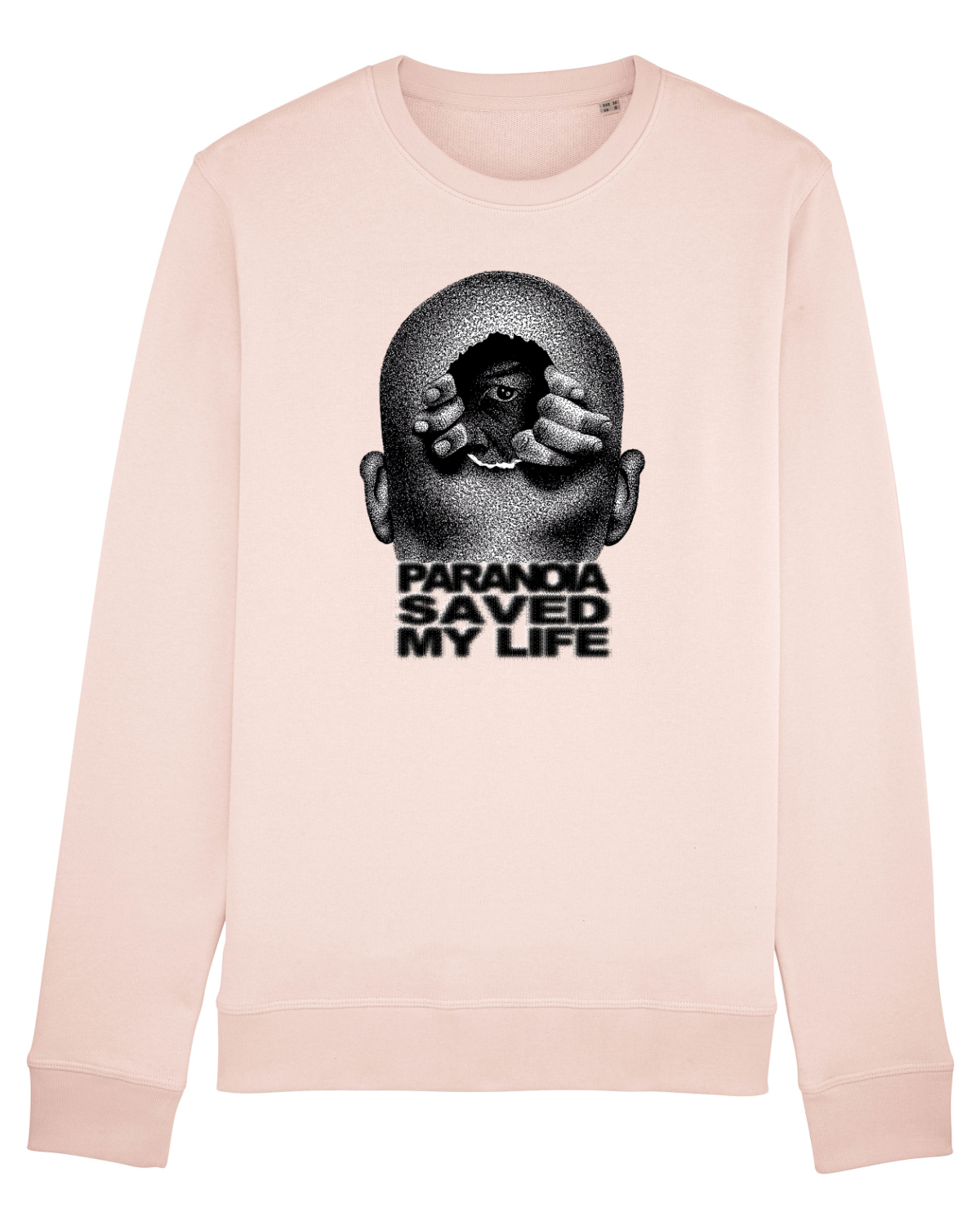 Bluză mânecă lungă Unisex Rise Candy Pink