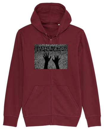 Paranoia Static TV New Trend, Streetwear & Lifestyle  Smart  Design Burgundy