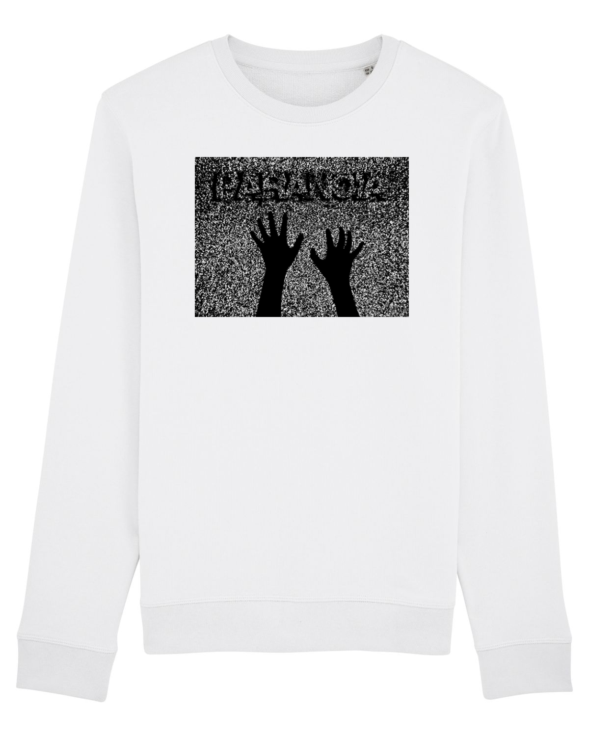 Bluză mânecă lungă Unisex Rise White