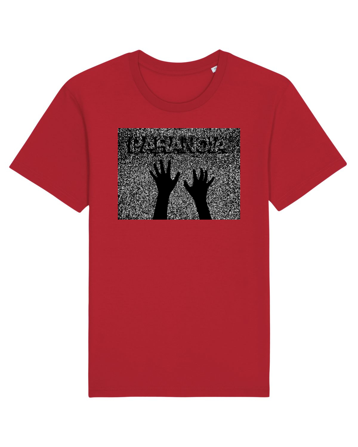Tricou mânecă scurtă Unisex Rocker Red