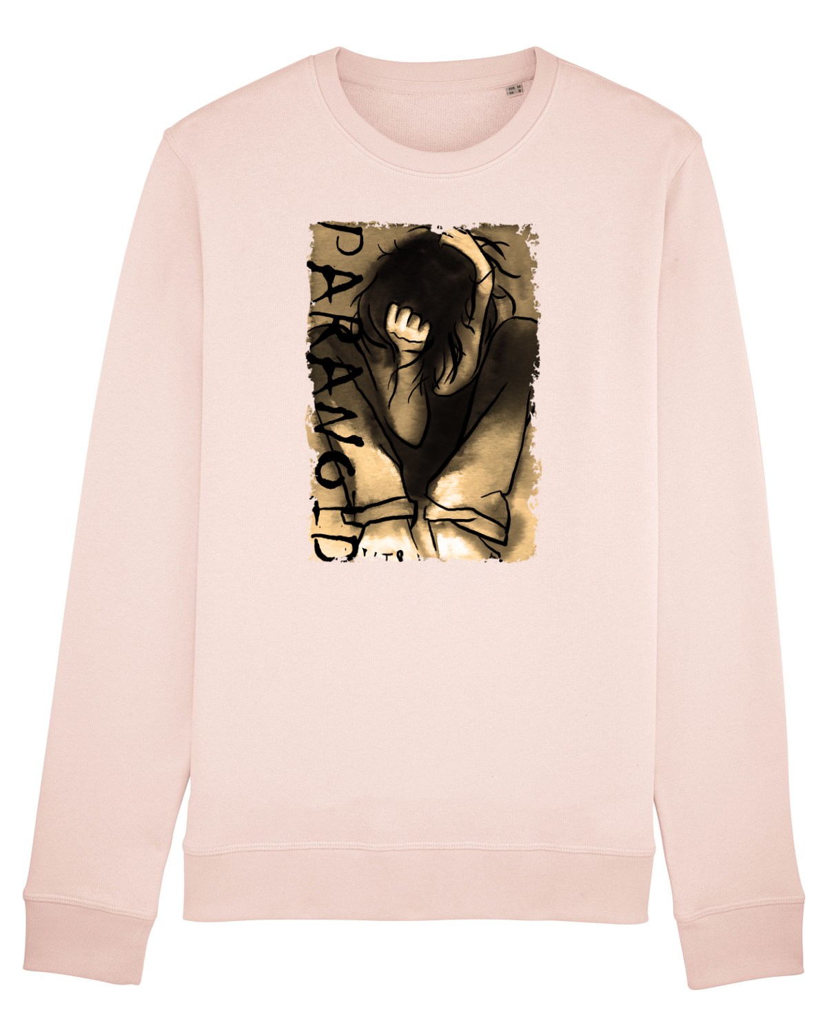 Bluză mânecă lungă Unisex Rise Candy Pink