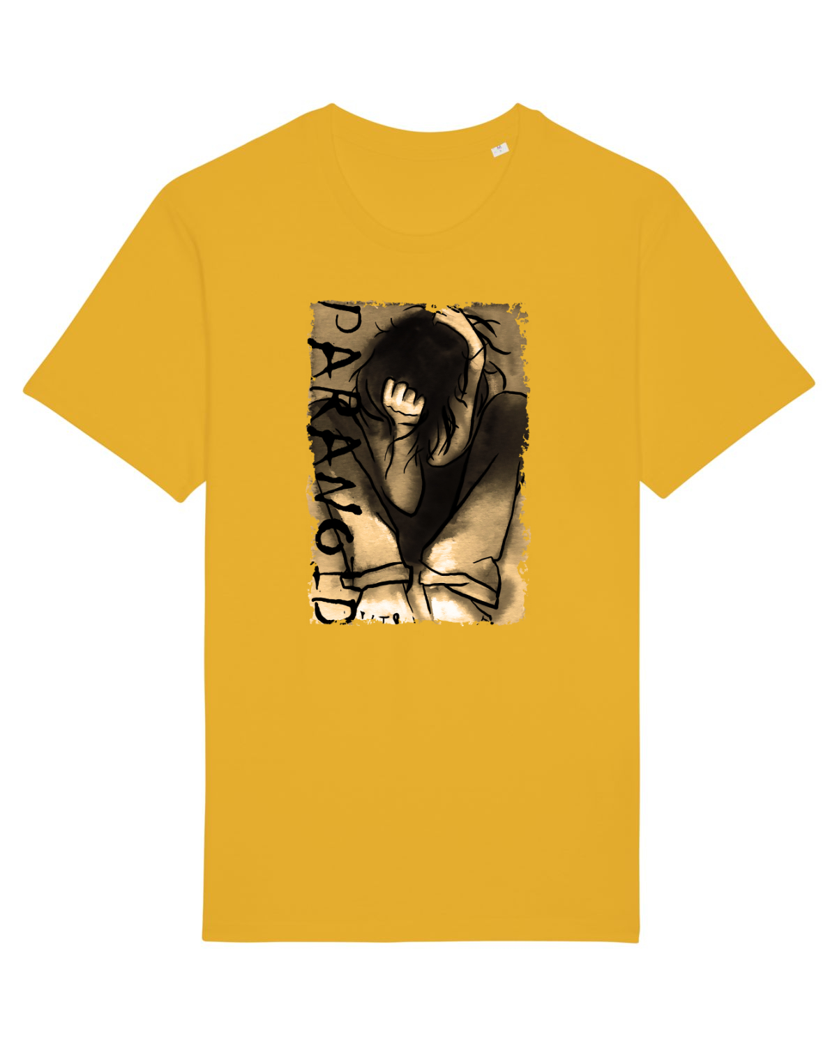 Tricou mânecă scurtă Unisex Rocker Spectra Yellow