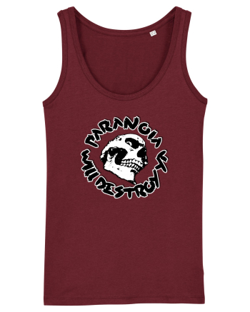 Paranoia  Will Destroy Ya New Trend, Streetwear & Lifestyle  Smart Design Burgundy