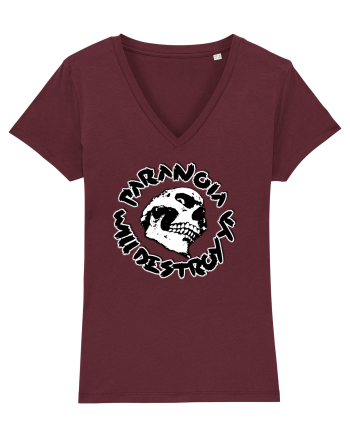 Paranoia  Will Destroy Ya New Trend, Streetwear & Lifestyle  Smart Design Burgundy