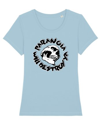 Paranoia  Will Destroy Ya New Trend, Streetwear & Lifestyle  Smart Design Sky Blue