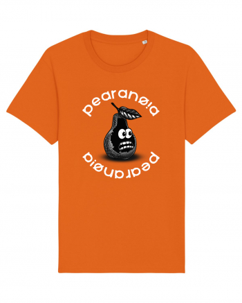 Paranoia / Pearanoia Simple New Trend, Streetwear & Lifestyle  Funny Design Bright Orange