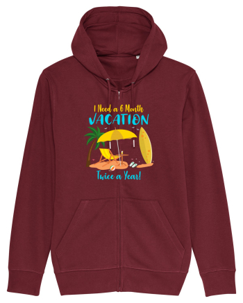 VACATION Burgundy