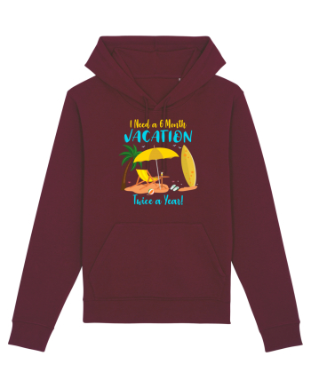 VACATION Burgundy