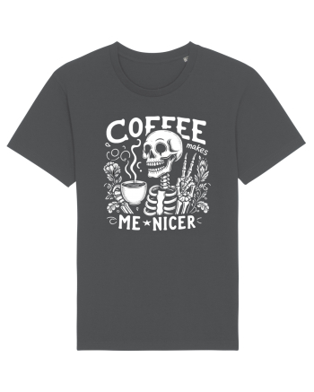 Coffee Makes Me Nicer Anthracite