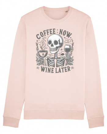 Coffee Now Wine Later Candy Pink