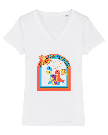Funny Dinos White